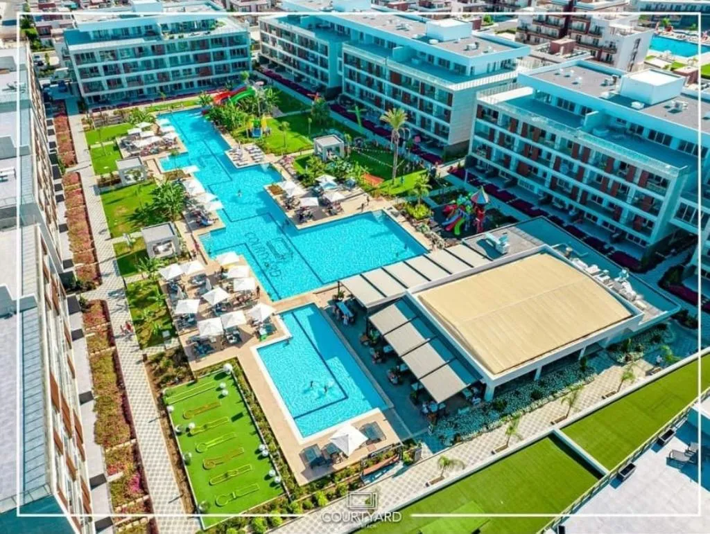 General view, Courtyard Long Beach Holiday Resort, Cyprus