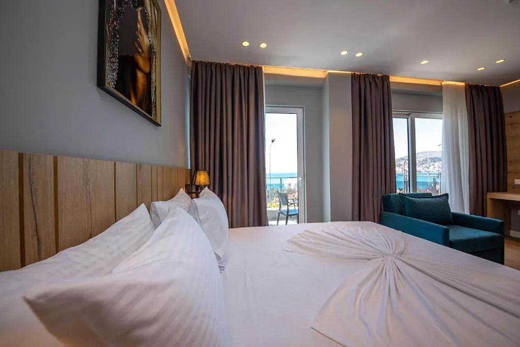 Room, Azure Inn Hotel, Southern Albania