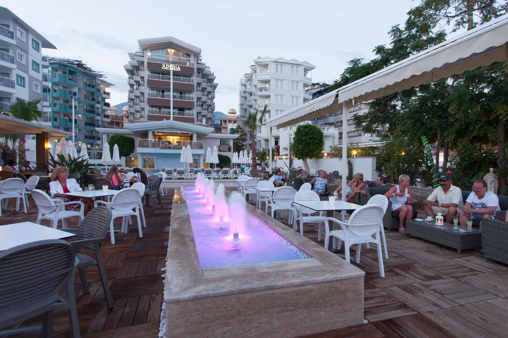Terrace, Xperia Saray Beach Hotel, Antalya