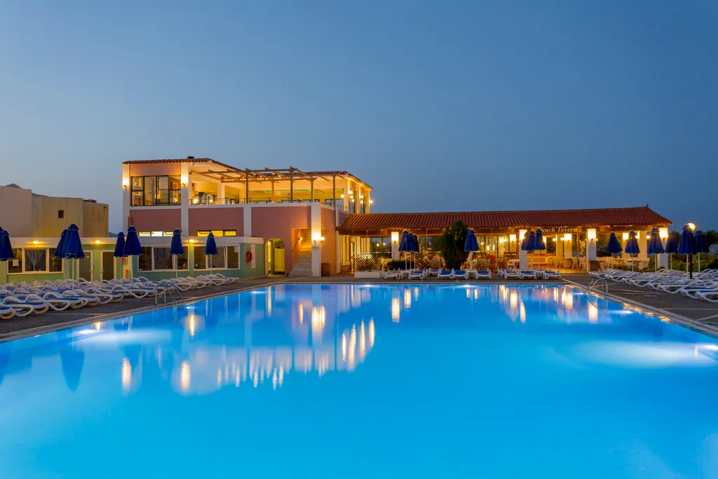 Pool, Dessole Dolphin Bay Resort, Crete