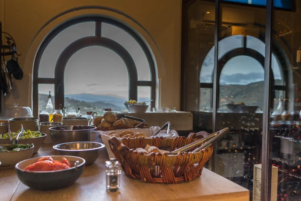 Restaurant, Hotel Restaurante Castillo de Monda, Costa Del Sol