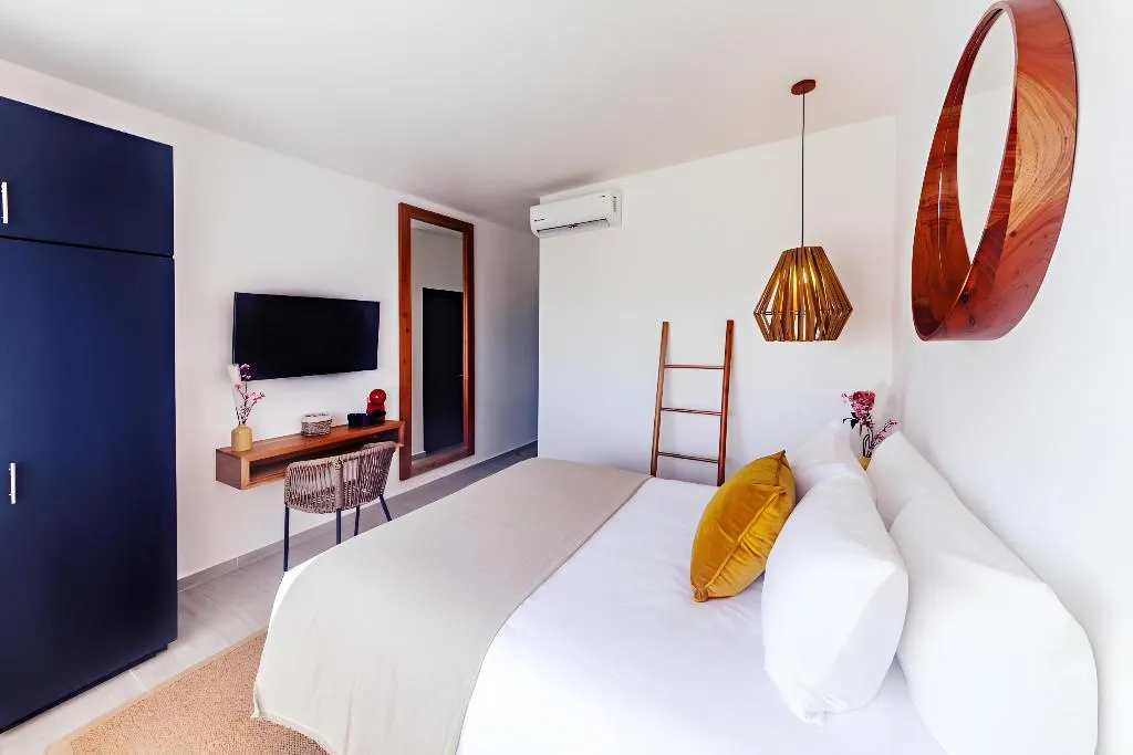 DOUBLE QUEEN SIZE BED Room, Balkón Boutique Hotel, Playa Del Carmen