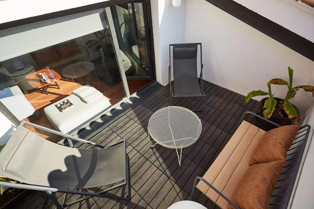 Terrace, Bubusuites, Valencia