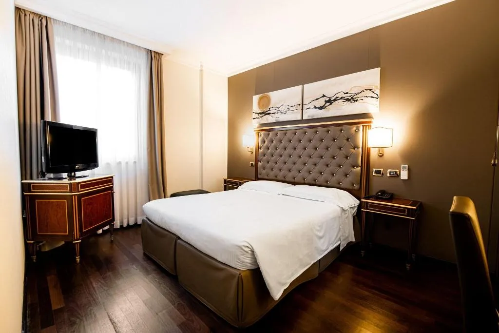 TWIN STANDARD Room, Trilussa Palace Congress & Spa, Rome