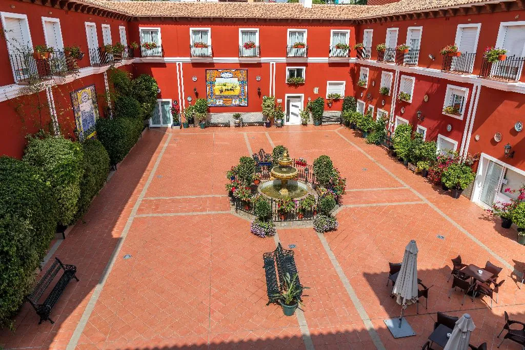 Terrace, Hotel Romerito, Costa Del Sol