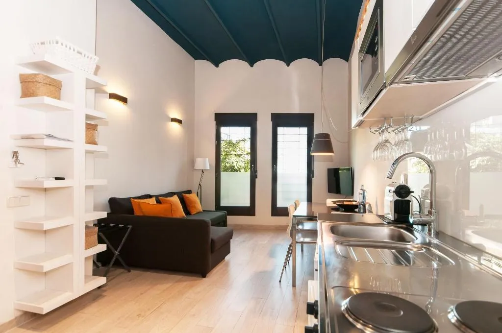 Room, Eco Grus Apartaments, Barcelona