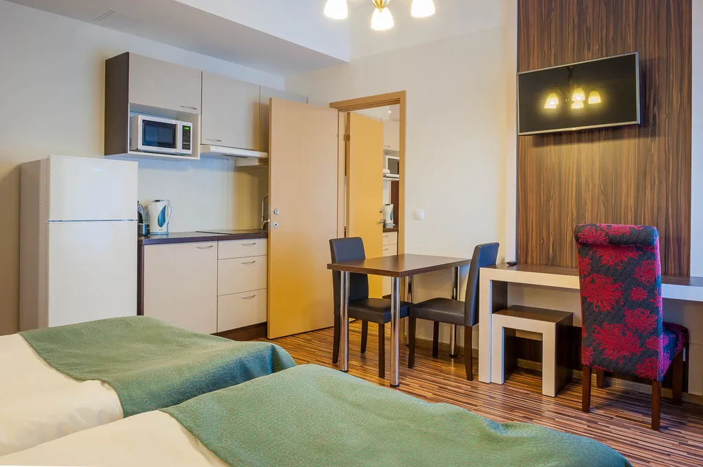 STUDIO PARK VIEW Room, Pirita Beach Apartments & Spa, Tallinn