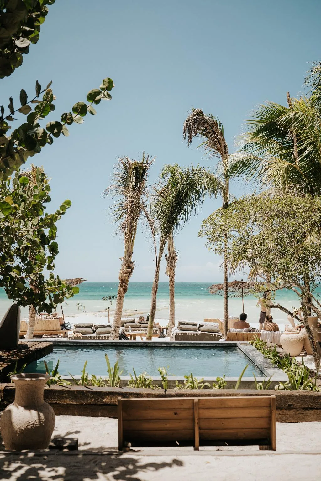 Pool, Nomade Temple Holbox, Cancun Area