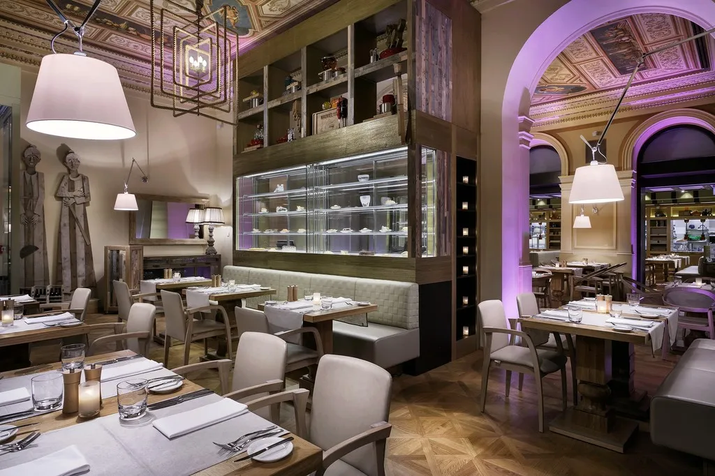 Restaurant, Cosmopolitan Hotel Prague, Prague