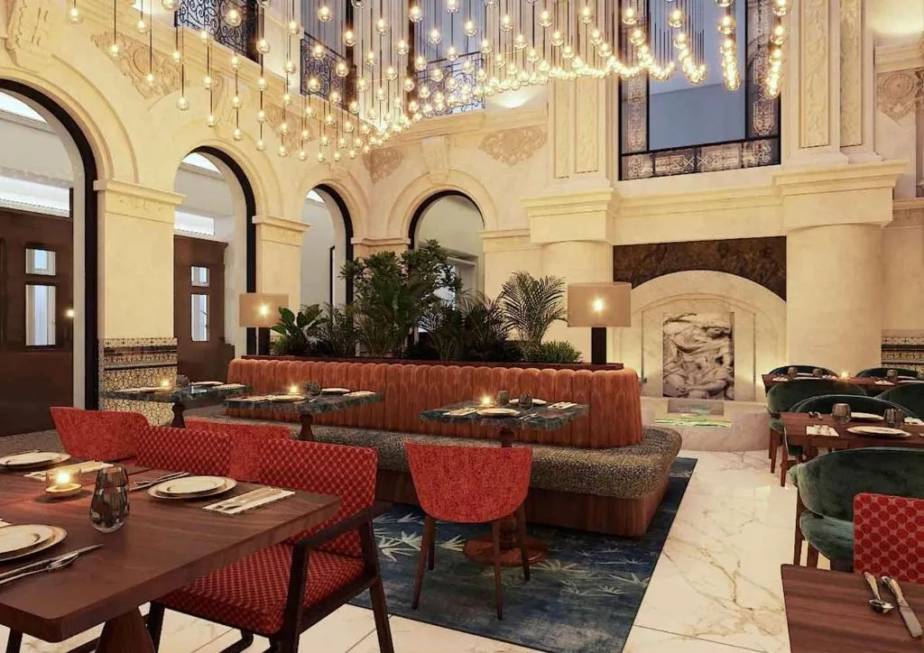 Restaurant, Palacio Gran Via, A Royal Hideaway Hotel, Andalucia