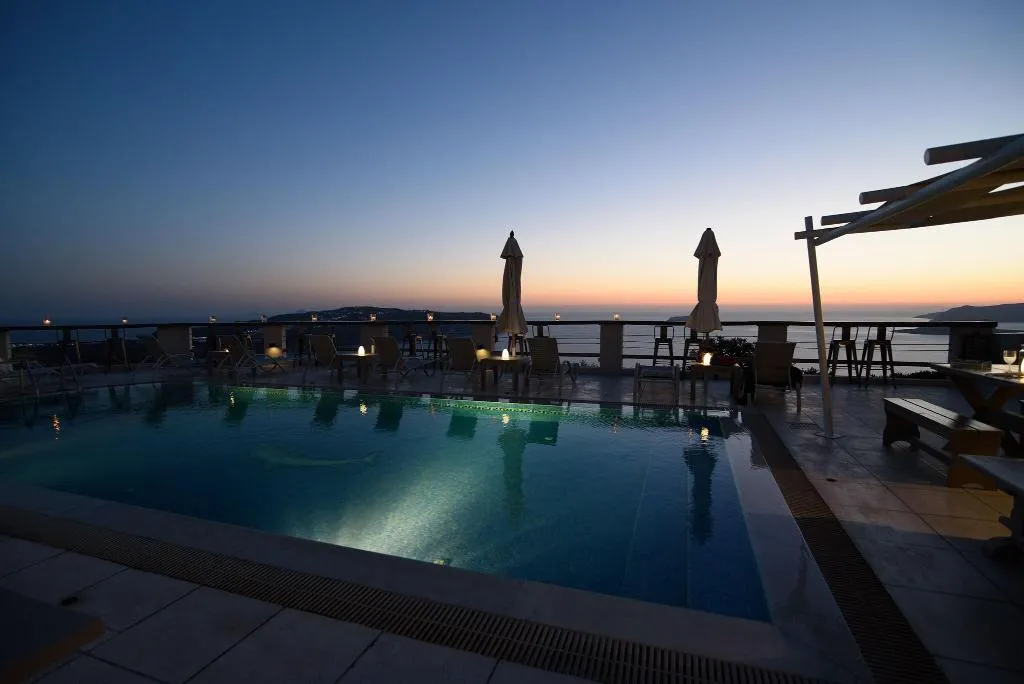 Pool, Grand View Hotel, Santorini