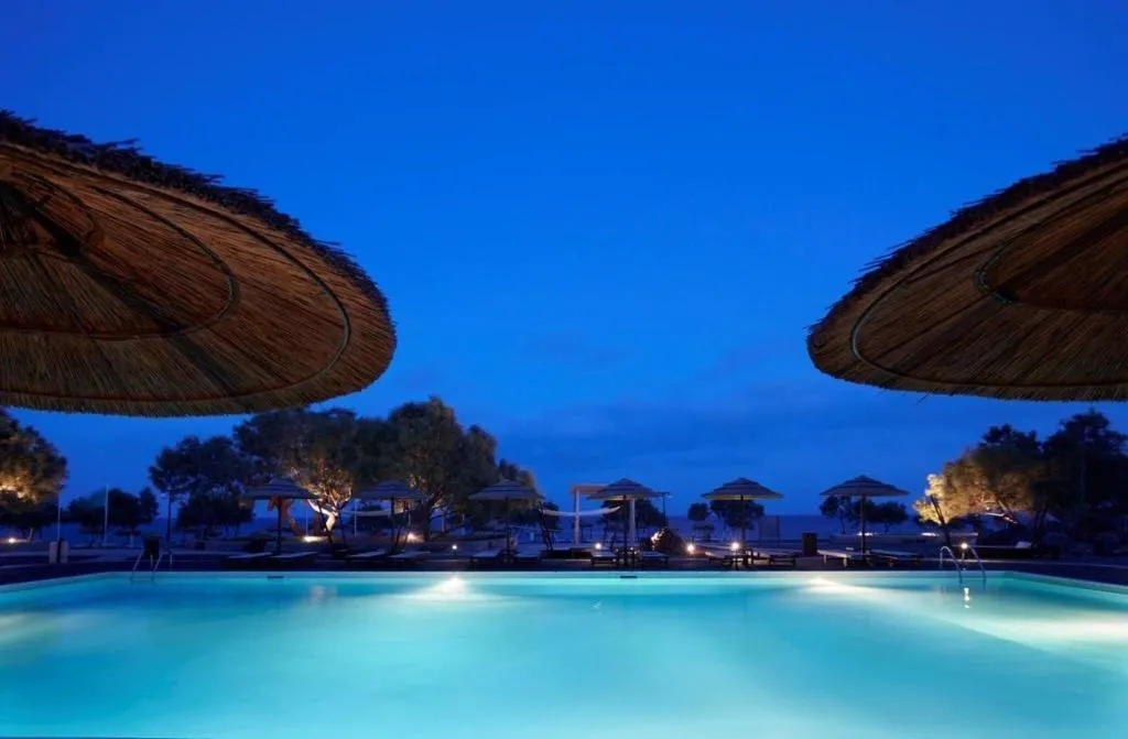 Pool, Black Rose Suites, Santorini