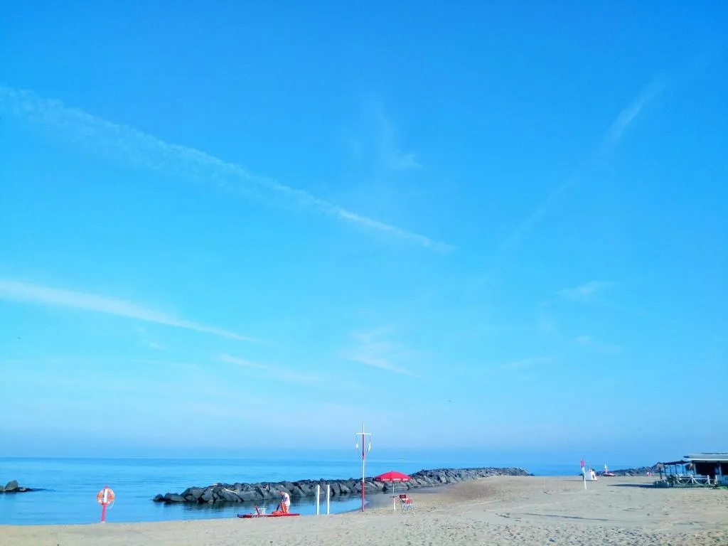 Beach, Hotel Riviera Fiumicino, Rome