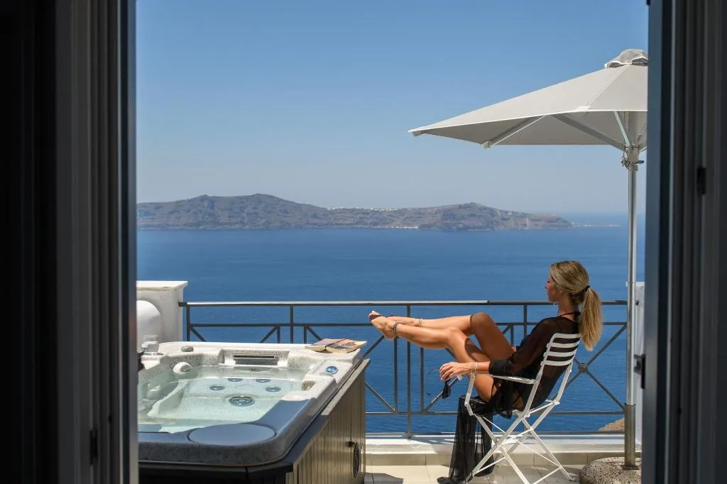 Room, Villa Renos, Santorini