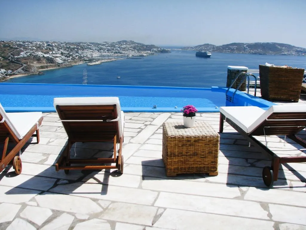 General view, Aeri Villas, Mykonos