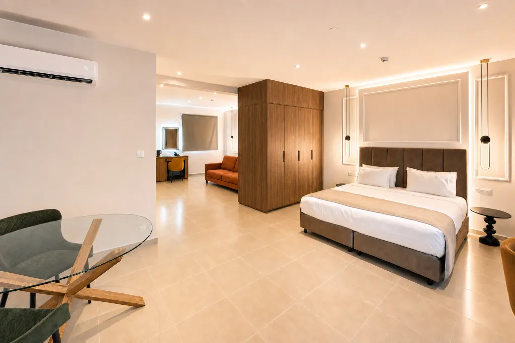 SUITE CAPACITY 4 Room, Philia Center Suites, Rhodes