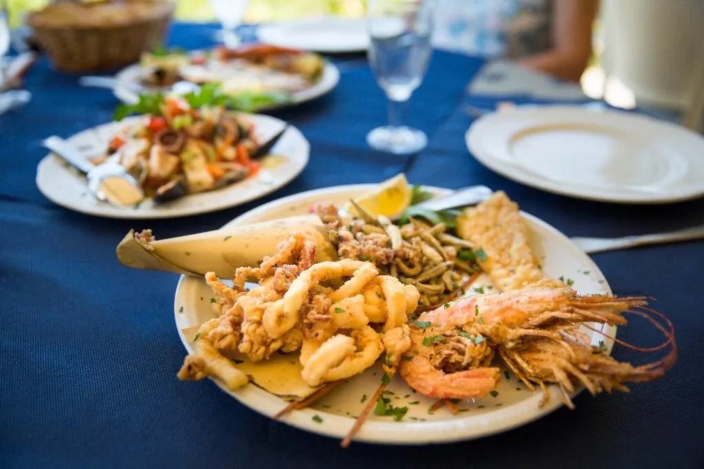 Restaurant, Hotel La Playa Blanca, Palermo