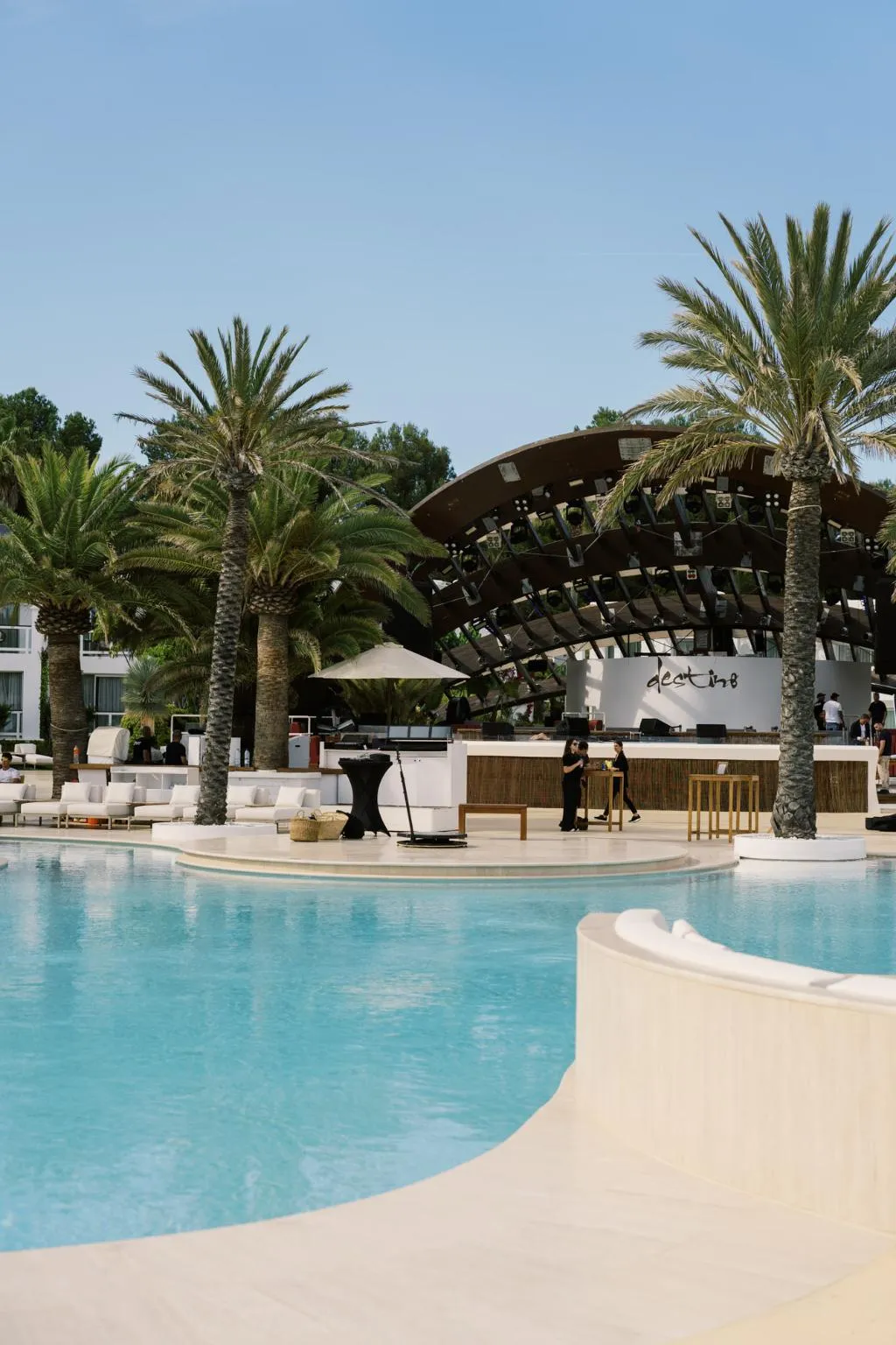Terrace, Destino Five Ibiza 5 Grand Luxe Resort, Ibiza