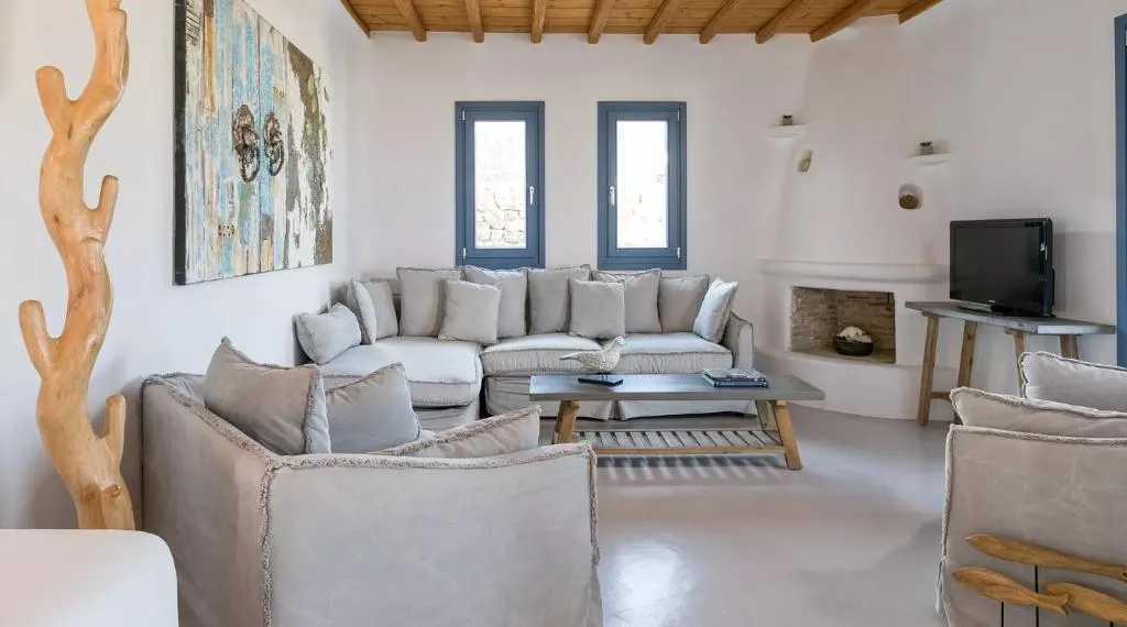 VILLA FOUR BEDROOMS WITH PRIVATE POOL Room, Mykonos Panormos Villas, Mykonos