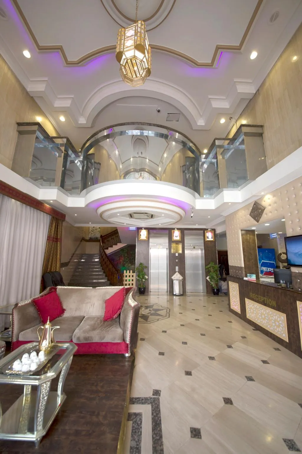 Lobby, Mariana Hotel, Dubai