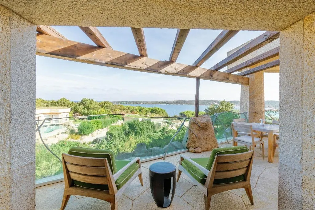 Terrace, Hotel Pitrizza, Olbia