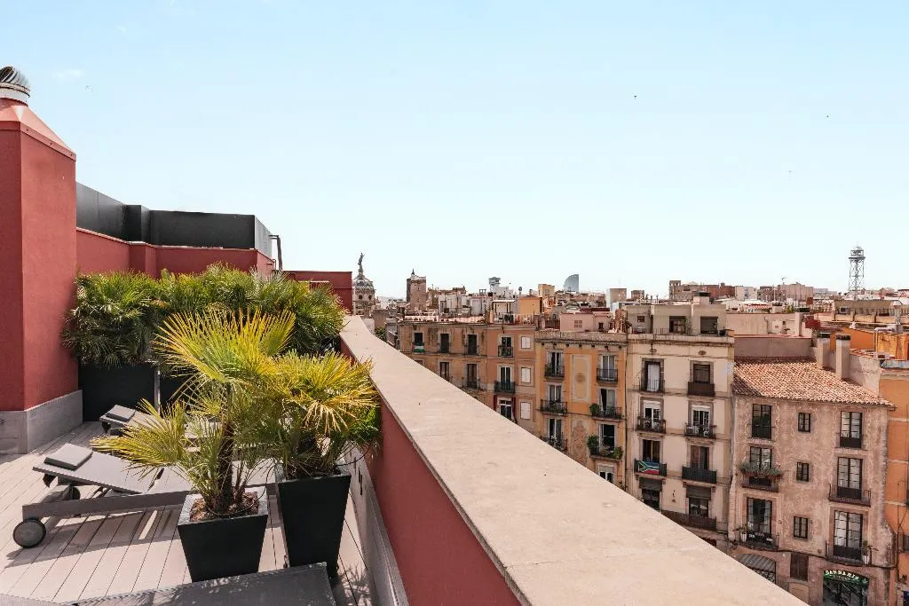 Terrace, Arai Aparthotel, Barcelona