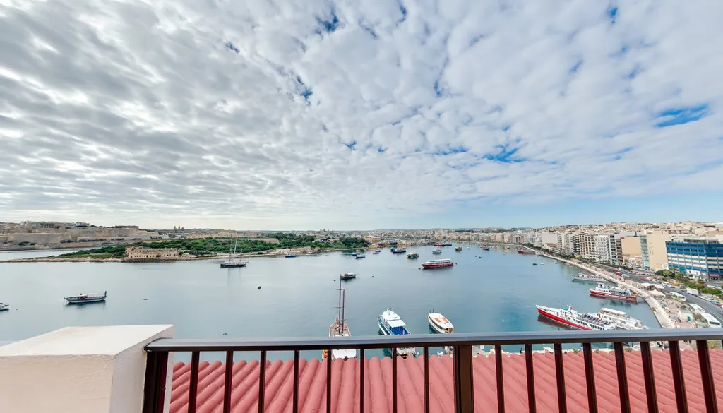 Terrace, Sliema Marina Hotel, Malta