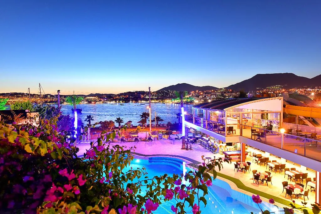 General view, Tropicana  Beach Hotel, Bodrum