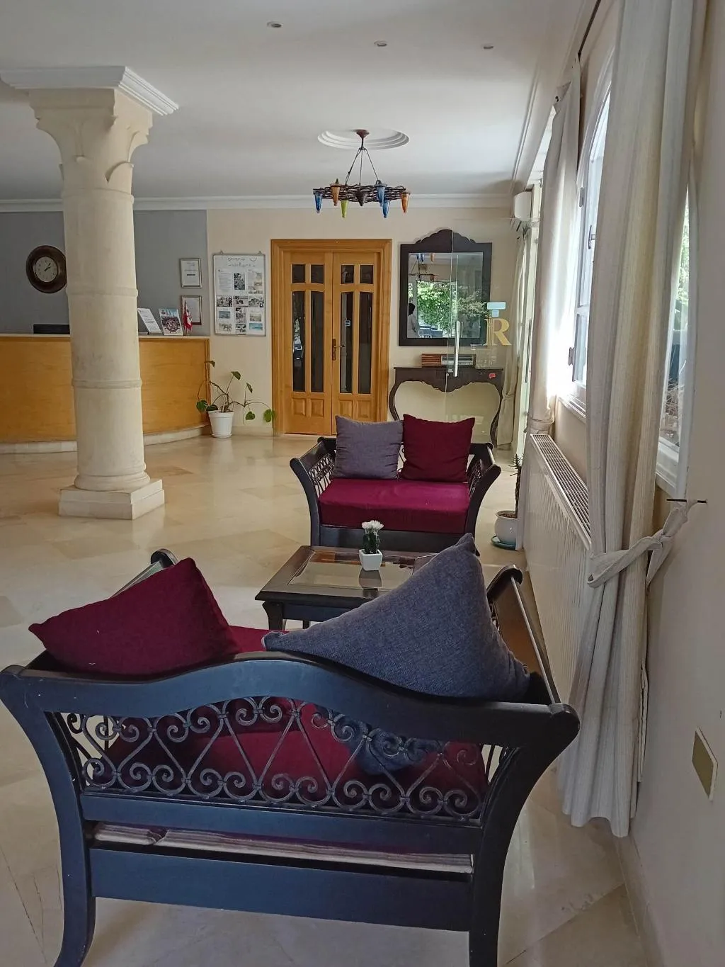 Lobby, Hôtel Résidence Romane, Tunisia