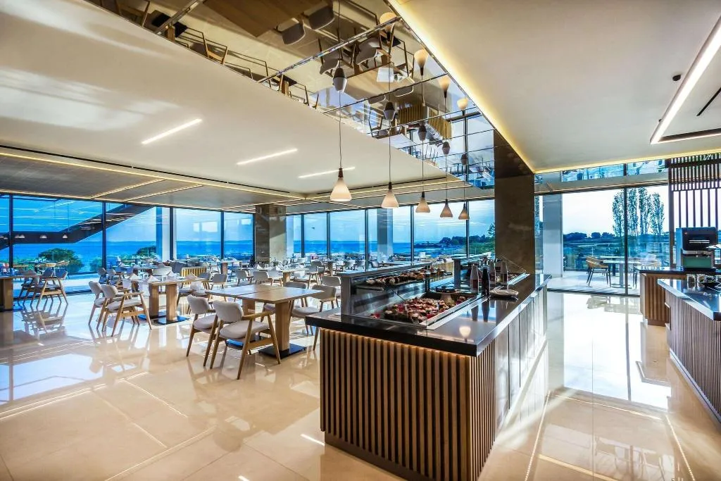 Restaurant, Ammoa Luxury Hotel & Spa Resort, Halkidiki