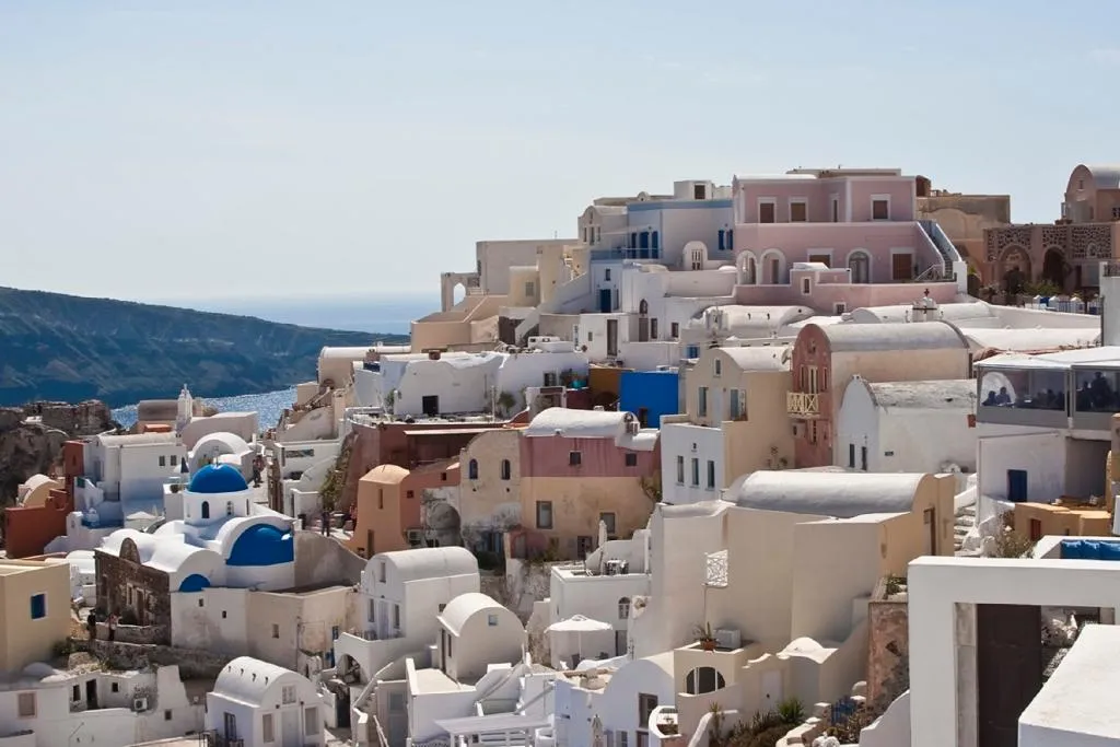 General view, Kastro Suites, Santorini