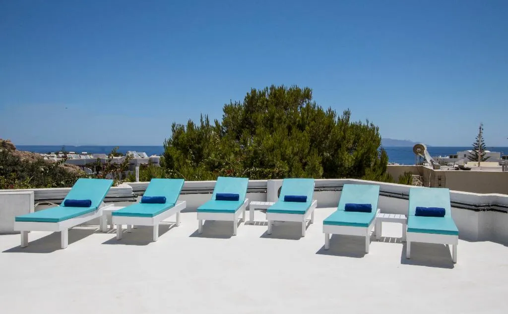 Terrace, Andreas Aparthotel, Santorini