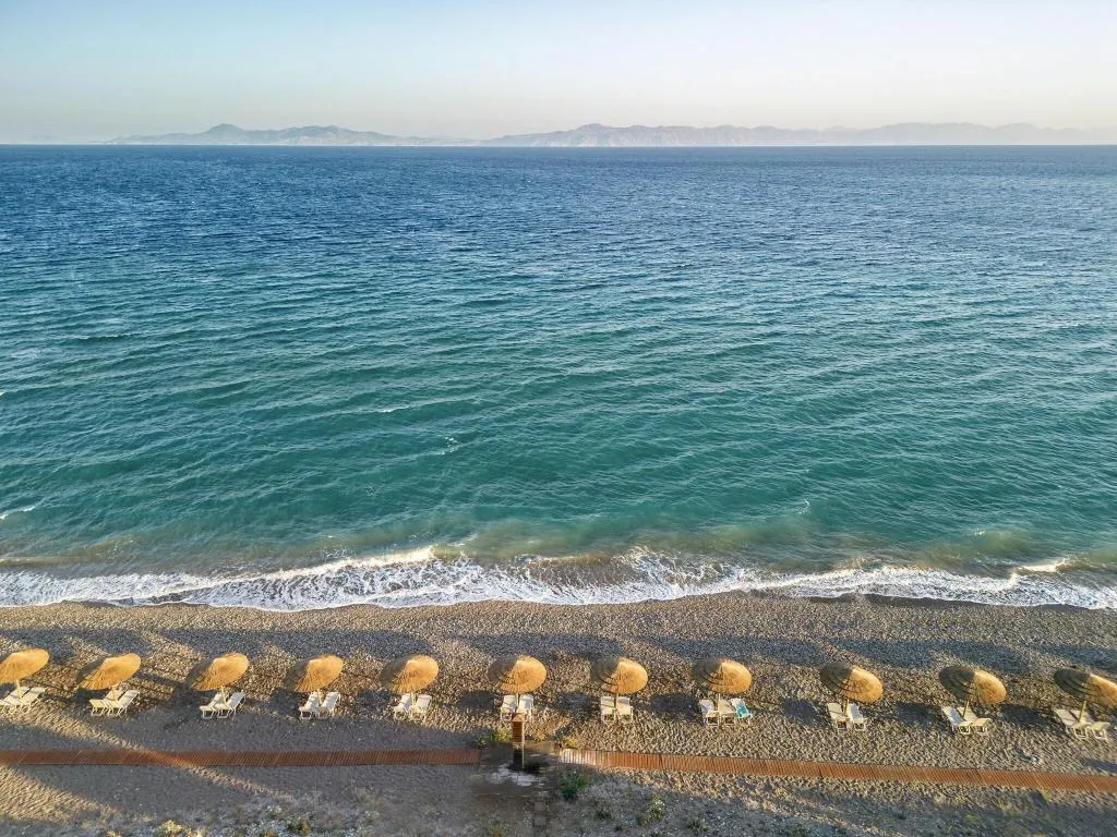 Beach, D'Andrea Mare Beach Hotel, Rhodes
