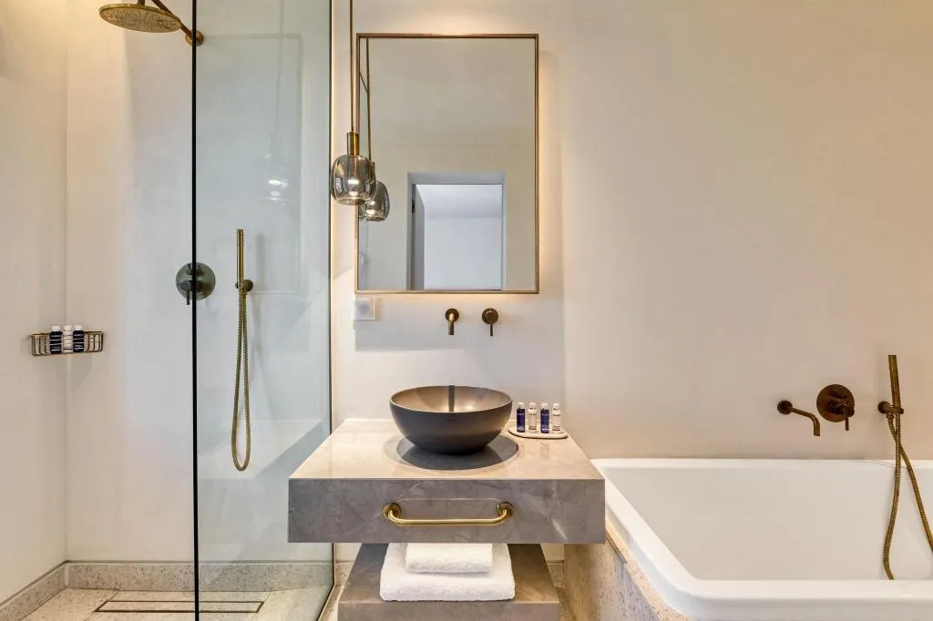 STUDIO KING SIZE BED Room, Domes Miramare, A Luxury Collection Resort, Corfu, Corfu