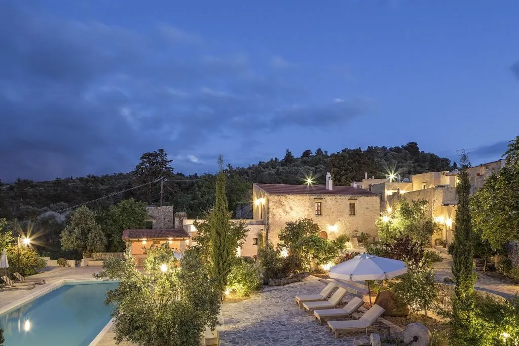 Pool, Kapsaliana Village Hotel, Crete