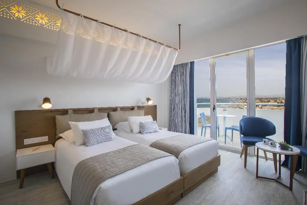 Double or Twin SIDE SEA VIEW Room, Lordos Beach, Cyprus