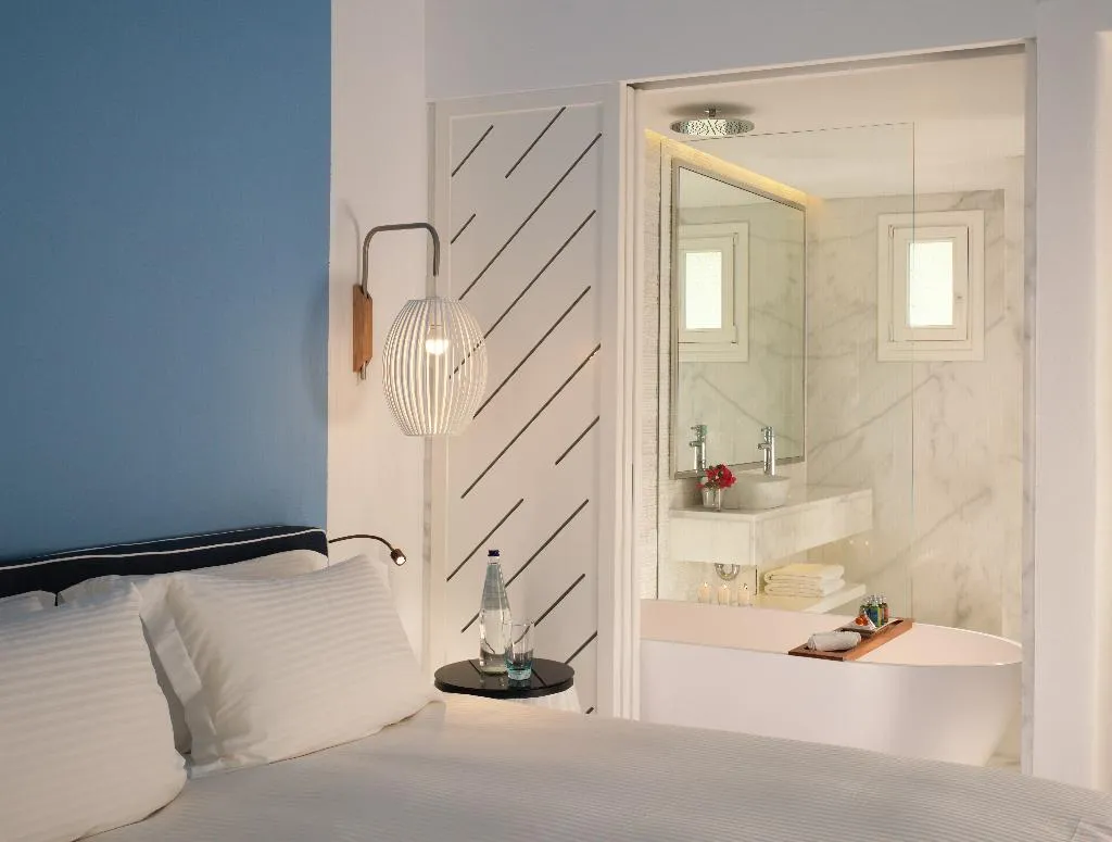 SINGLE PREMIUM GARDEN VIEW Room, Mykonos Grand Hotel & Resort, Mykonos