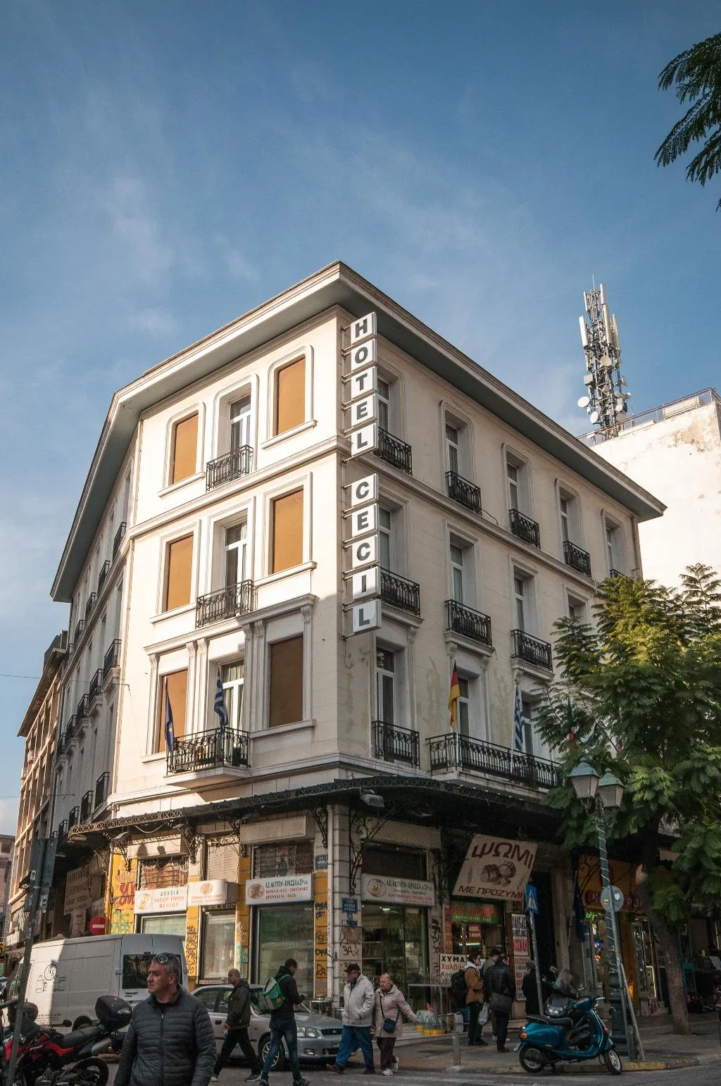 General view, Cecil hotel, Athens