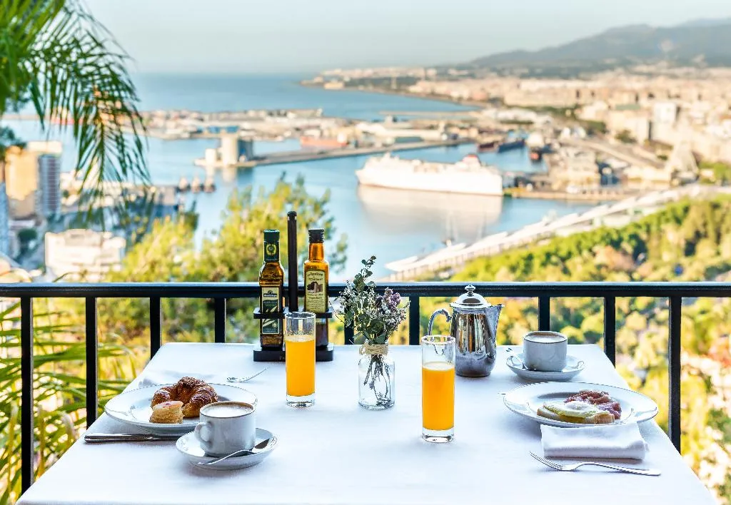 Restaurant, Parador de Malaga. Gibralfaro, Costa Del Sol