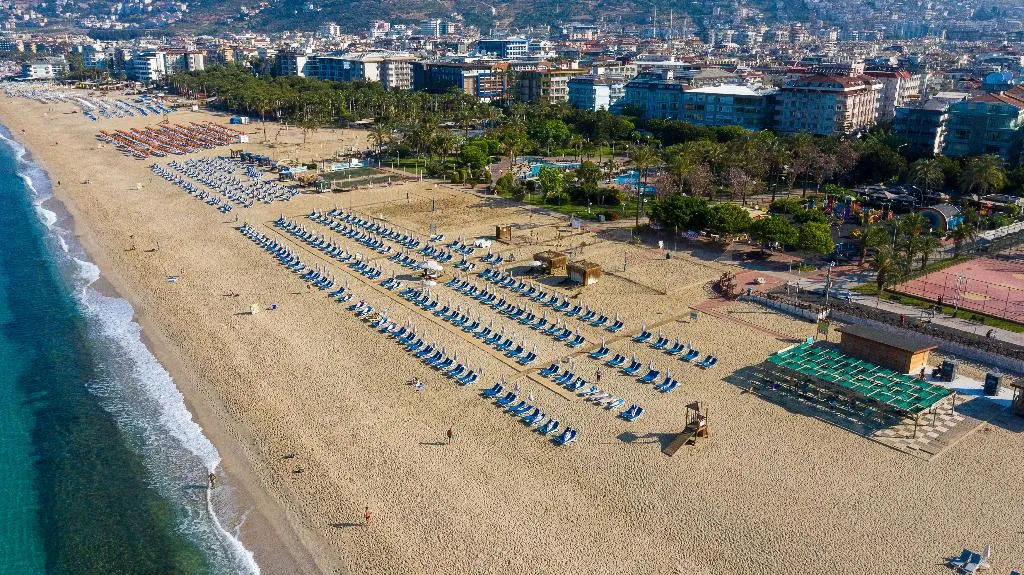 Beach, Aslan City Kleopatra Hotel, Antalya