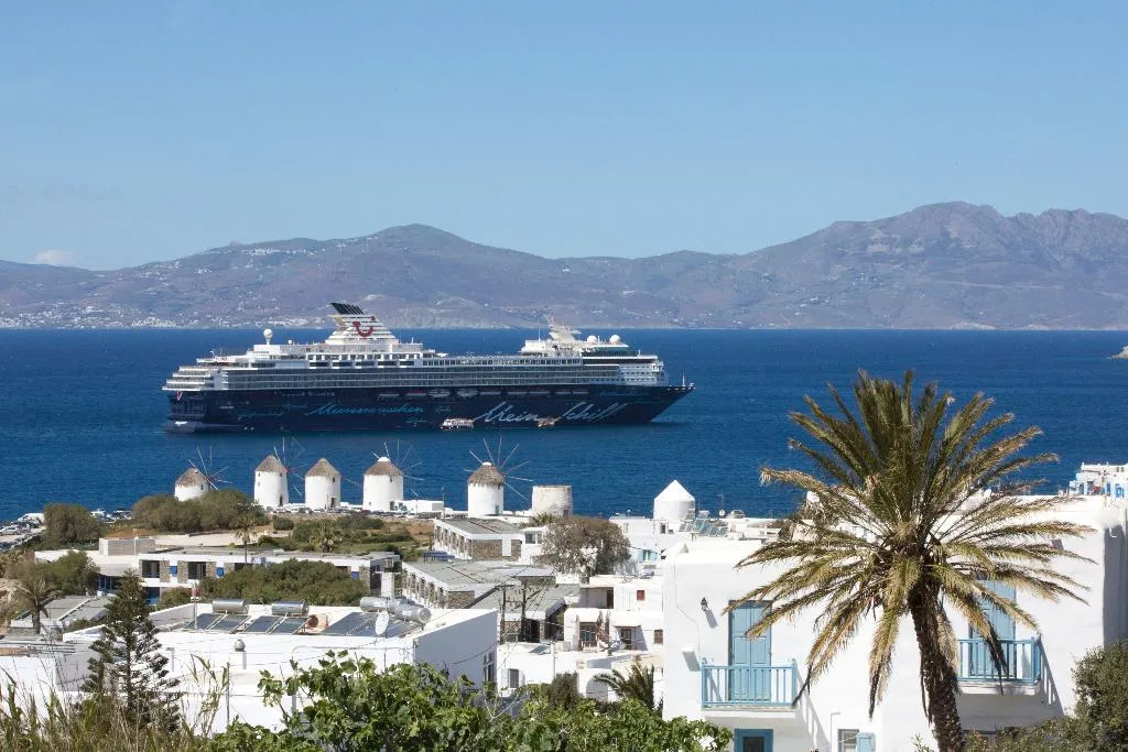 General view, Despotiko, Mykonos