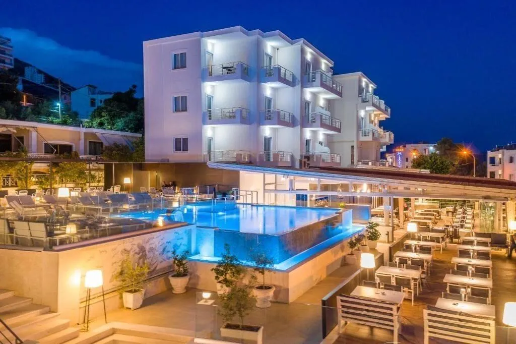 General view, Hotel Agimi&S, Southern Albania