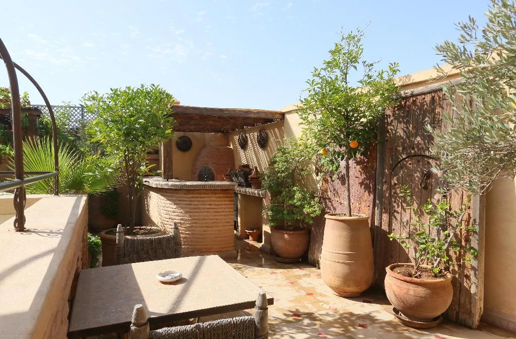 Terrace, Riad L'emir, Marrakech