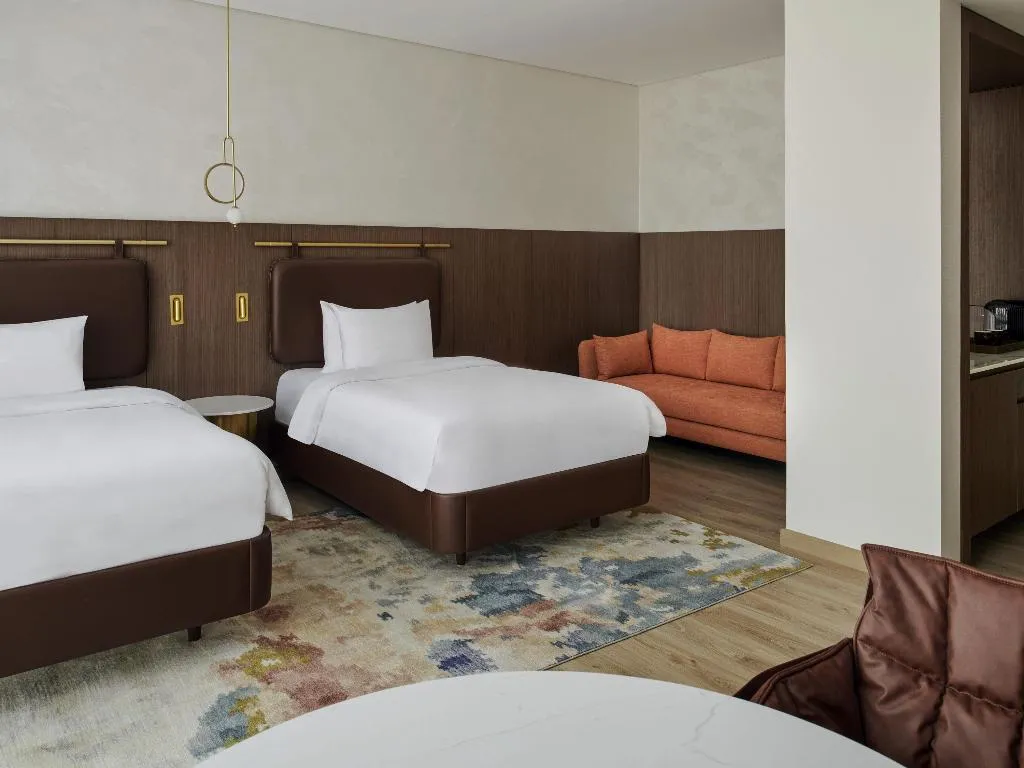 TWIN DELUXE CITY VIEW Room, Movenpick Jumeirah Village Triangle, Dubai