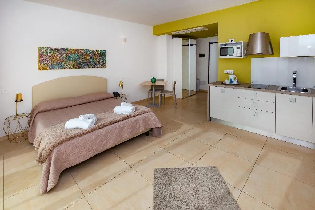 DOUBLE SEA VIEW Room, Zeus Residence Hotel - ApartHotel, Catania