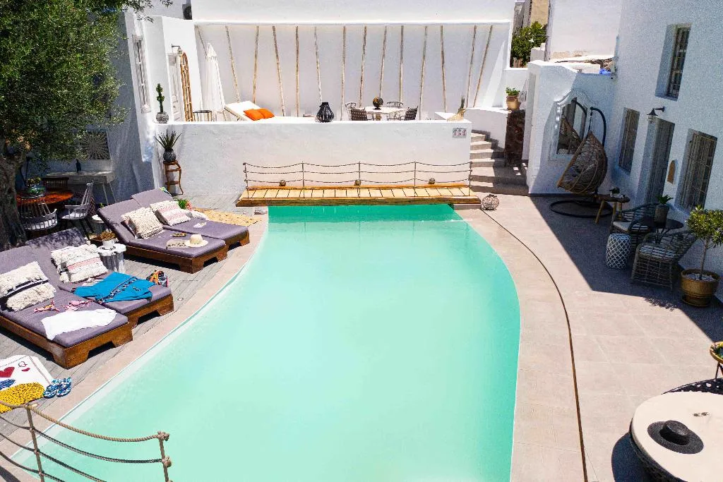 Pool, The Museum Project Oia, Santorini