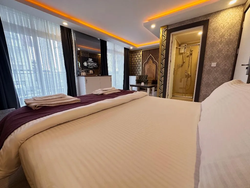 DOUBLE ONE BEDROOM WITH AIR CONDITIONING Room, Akayda Butik Hotel, Antalya