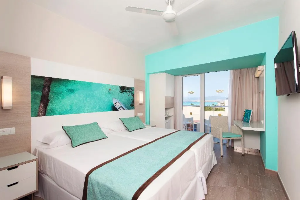 Double or Twin SEA VIEW WITH BALCONY Room, Hotel Riu San Francisco - Adults Only, Majorca