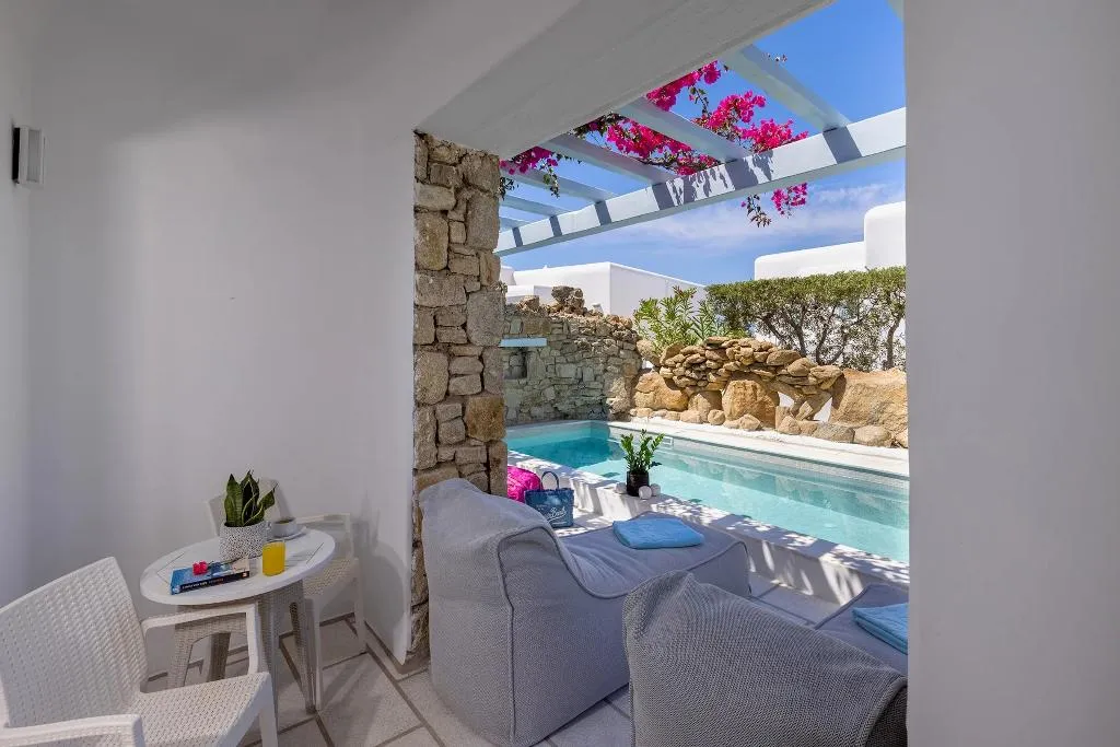 SUITE TWO BEDROOMS WITH AIR CONDITIONING Room, Saint John Hotel Villas & Spa, Mykonos
