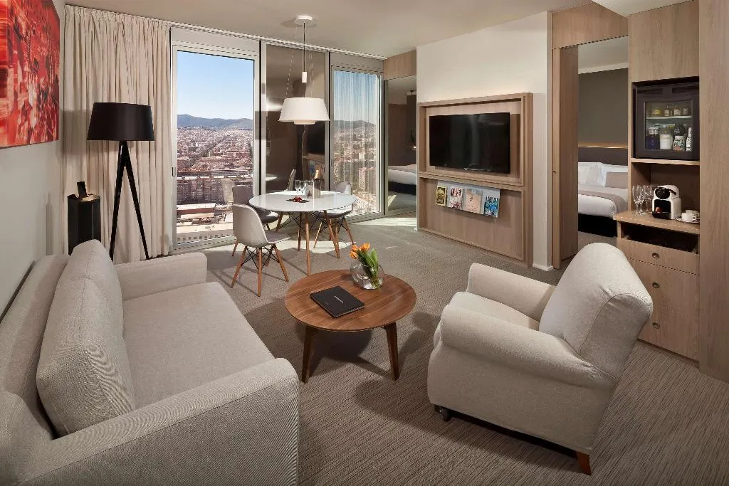 Room, The Level at Melia Barcelona Sky, Barcelona